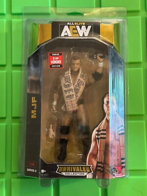 Jazwares AEW Unrivaled MJF Chase 1/1000 Maxwell Jacob Friedman Ringside Defender