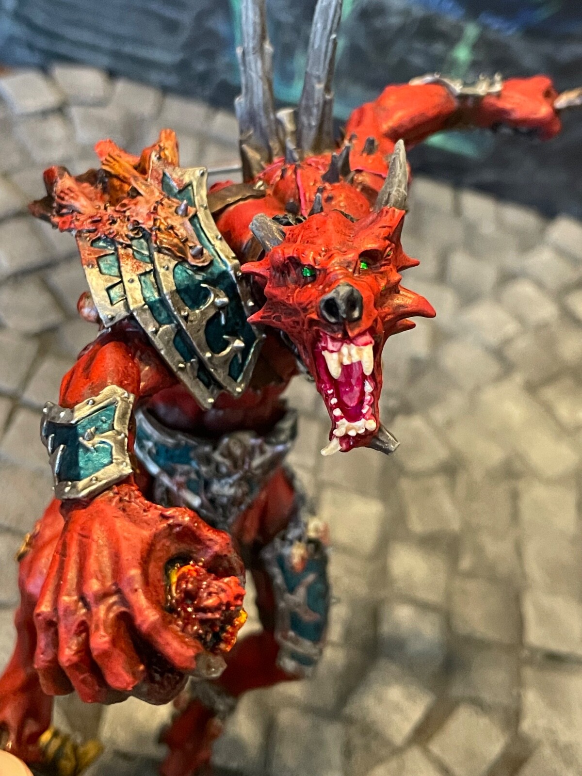 Warhammer 30k 40k Samus Daemon Prince of the Ruinstorm fully