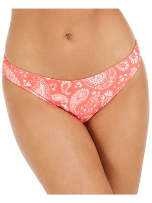 MICHAEL MICHAEL KORS Женский коралловый купальник бикини стрейч Bottom S