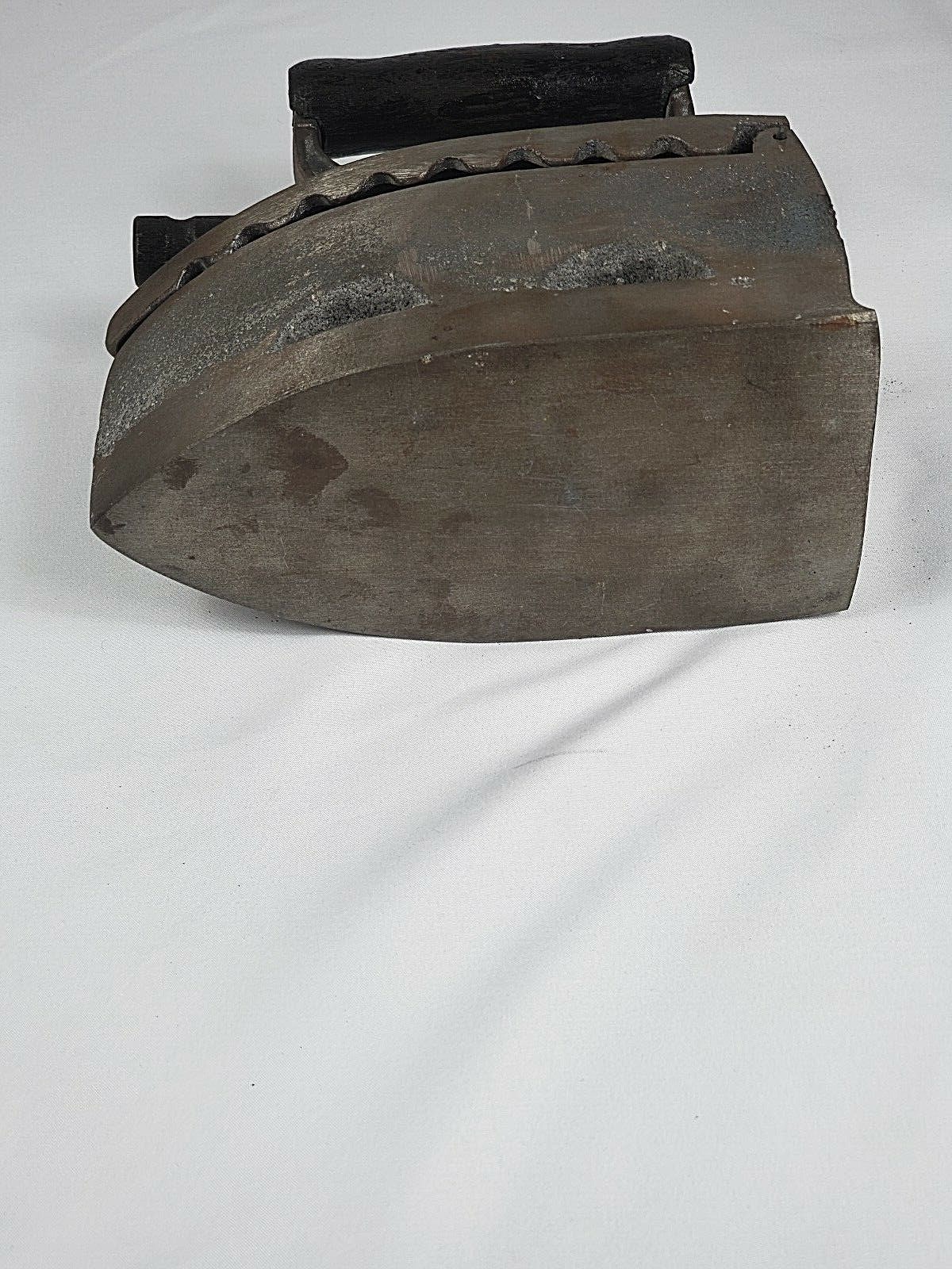 Antique Cast Iron Coal Burning Clothes Iron. Free Shipping!