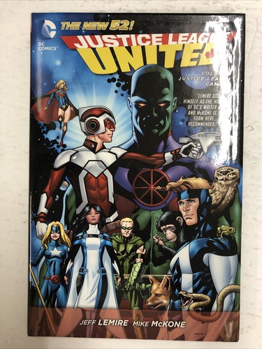 The New 52! Justice League United Vol.1 By Jeff Lemire (2015
