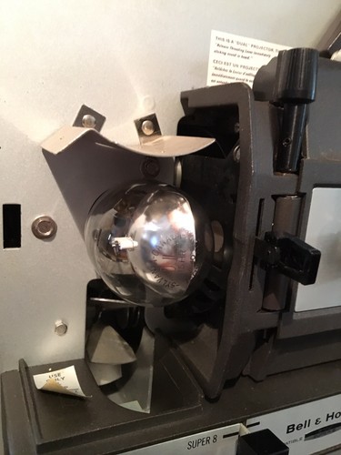 Bell & Howell 456 Dual 8mm Super 8 Projector Tested Working Good Belt New Wheel