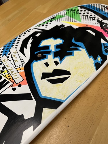 Vision Mark Gonzales Skateboard Reissue Read Description