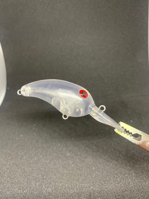 USA Shipper #32 20 unpainted Hologram Deep Diving Crank Bait blank lures