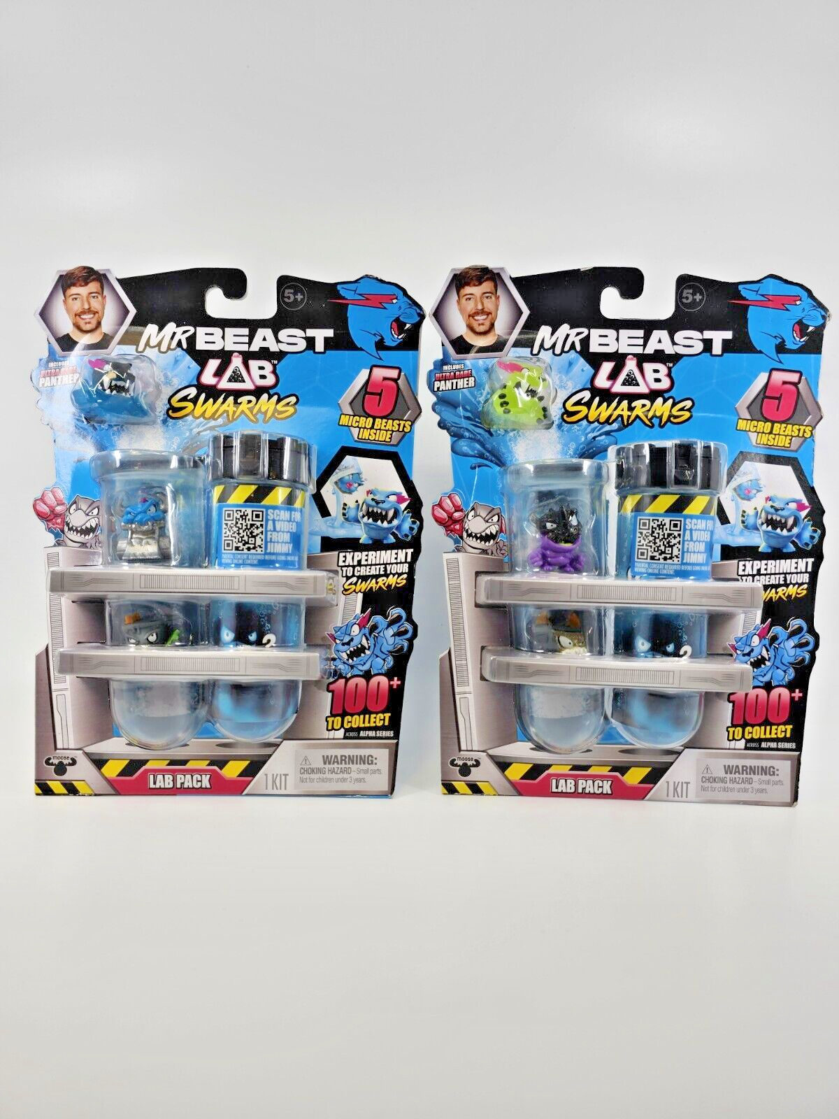 Mr Beast Lab Swarms ラボパック 5マイクロビースト入り 2024 NEW MR BEAST LAB SWARMS 5 Micro Beasts Lab Pack 1