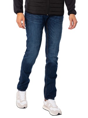 

Мужские джинсы Jack - Jones Glenn 819 Slim, синие, Синий, GLENN-819