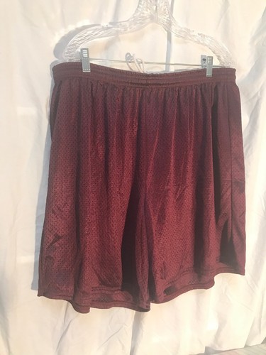 Mens Gator Gym Basketball Shorts Maroon  2XL Football Players Locker Find MSU