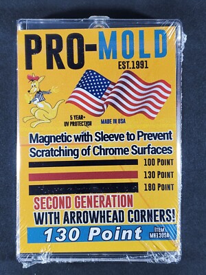 90x Pro Mold MH130SA 2nd Gen w/ Sleeve 130pt Magnetic Card Holder One Touch