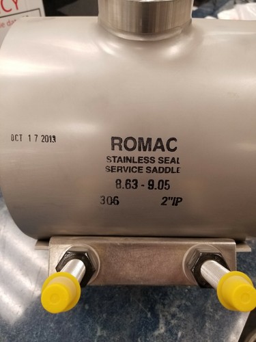 Romac Stainless Steel Saddle - 8