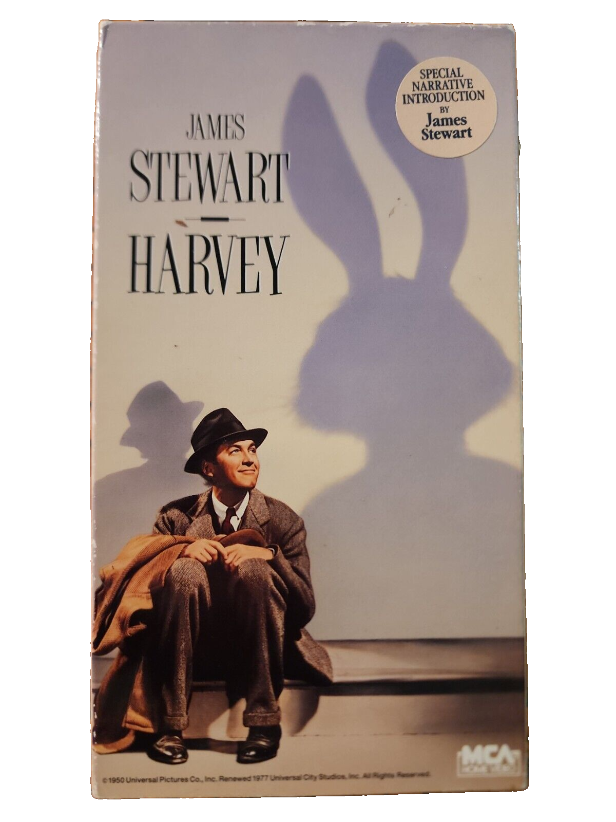 Harvey VHS 1960 1991 Release James Stewart MCA Home Video