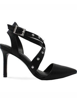 CHARLES BY CHARLES DAVID Женские черные туфли-лодочки на шпильке с острым носком, 6 М