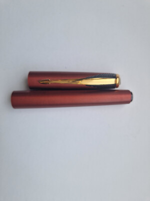 Parker Inflection Red Lacquer barrel and Cap Spare Part Set-New Old Stock