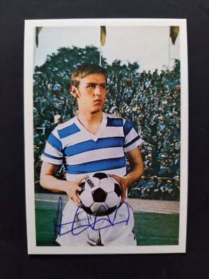 Rainer Budde MSV Duisburg Bergmann Automatenbild 2.Serie 1969 original signiert