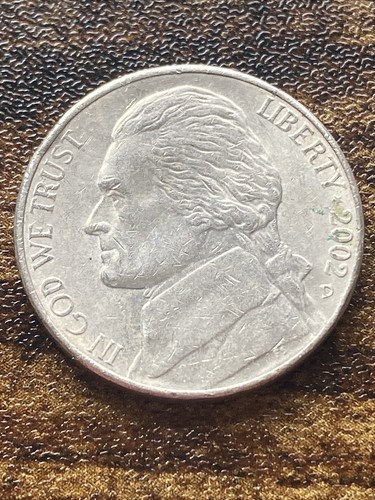 2002 D Jefferson Nickel Five (5) Cent Actual Coin TK3530* | eBay