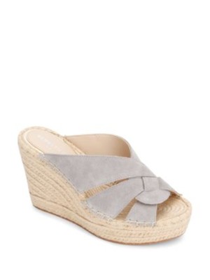 

KENNETH COLE Womens Grey Swirl 1 Platform Mule New York Olivia Open Shoes 8,5 M, Серый, KLS0090SU