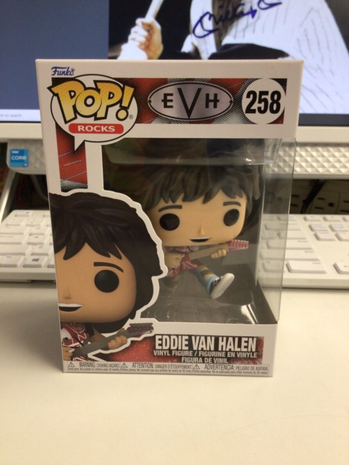 Amazon.com: Funko Pop! Rocks: Eddie Van Halen with Guitar