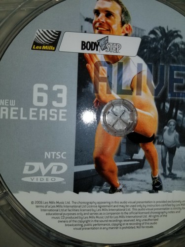 Les Mills Body Step New Release #63 Instructors Kit DVD CD & Choreography Notes
