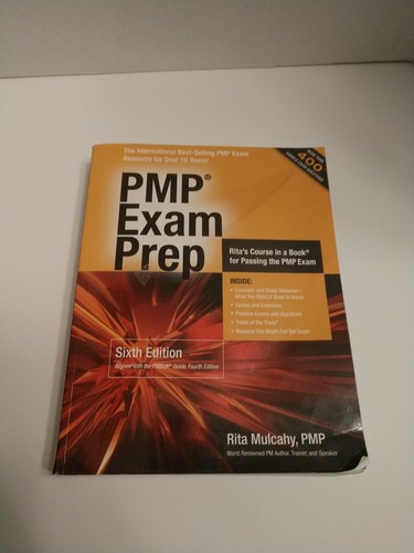 Rita Mulcahy's PMP Exam Prep 第6版 PMP Exam Prep - 2023 Exam Ready. Most Accurate Agile