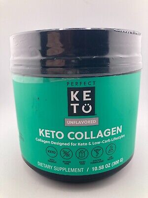 Perfect Keto Collagen Peptides Protein Powder Unflavored 8/2024