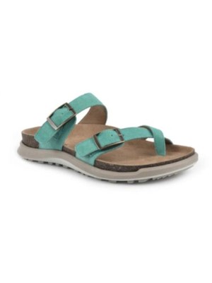 

WHITE MOUNTAIN FOOTBEDS Мужские зеленые кожаные сандалии Crissross Powerful, Зеленый, POWERFUL W32512