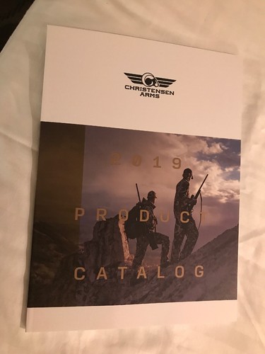 2019 Christensen Arms Product Guide Catalog Shot Show Las Vegas, NV 2019