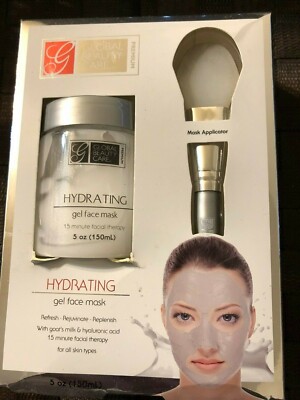Global Beauty Care Premium Hydrating Gel Face Mask 5 oz Sealed NIB