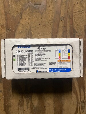 2 Universal Lighting Technologies Triad C2642UNVME Electronic Ballast