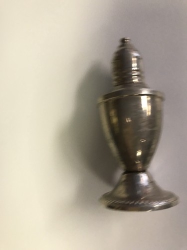 Vintage Salt Shaker Sterling Silver.