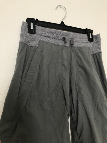 Ivviva Roll Up Studio Dance Pant Gray Girls Size 14