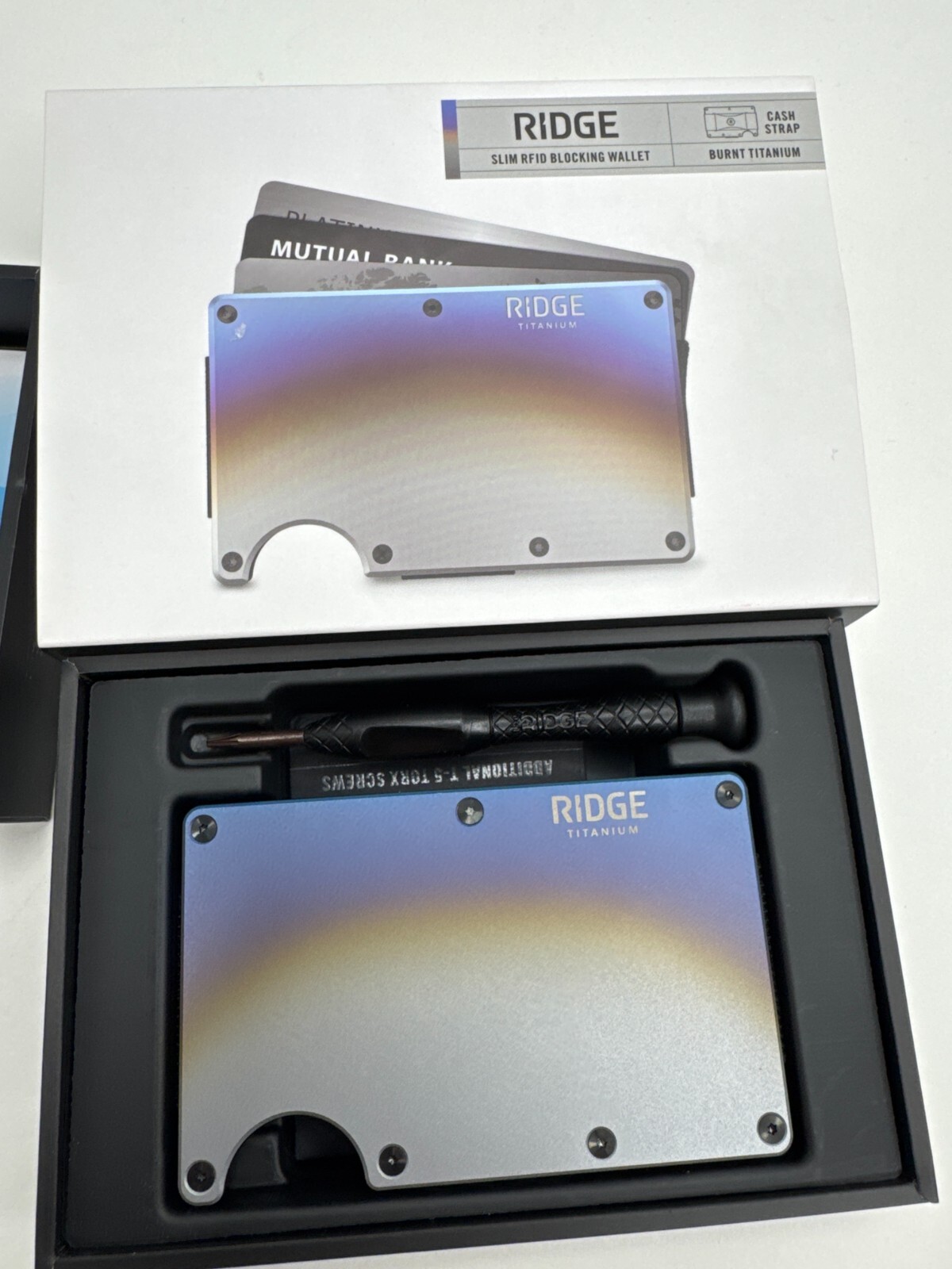 Ridge Wallet Slim RFID Blocking Wallet w/Cash Strap | eBay Ridge Wallet Slim RFID Blocking Wallet w/Cash Strap | eBay