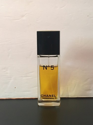 Chanel No. 5 Eau de Toilette EDT 50ml 1.7 oz Spray 75% Full