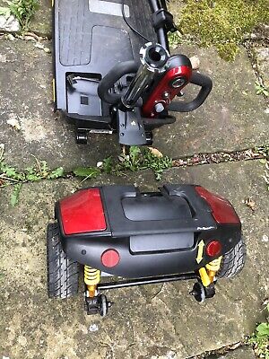 PRIDE GO GO ELITE TRAVELLER 4 WHEEL FOLDING MOBILITY SCOOTER Spare Or Repairs
