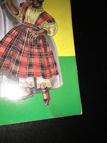 UnCut Antique BLACK DOLL Paper Dolls Book By Peggy Jo Rosemond