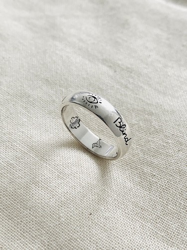 Gucci 925 Silver “Blind for love” ring (size P) (RRP £235