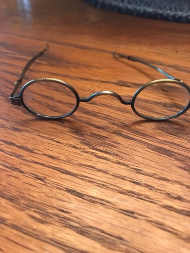 Antique Octagonal Spectacles Adjustable Arms Eyeglasses