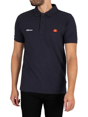 

Мужская рубашка-поло Ellesse Montura, синяя, Синий, SHS04475-NVY