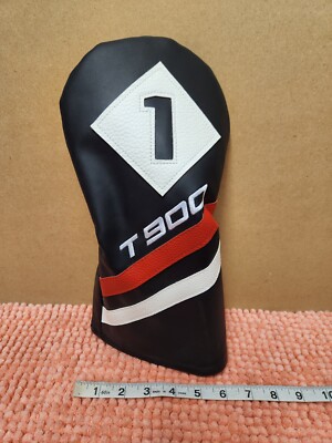 TourMax T-900 1 Driver Headcover Golf Head Cover TourMax 12'' Black NEW 