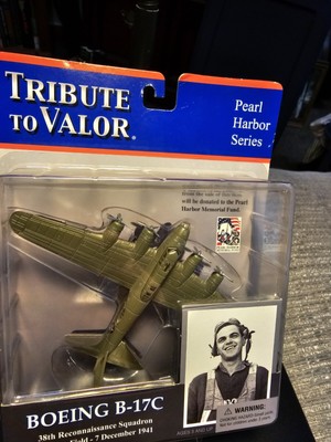 Vintage Tribute To Valor B-17C Boeing Bill Cope Signed Plane In Original Package