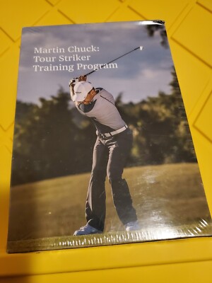 Martin Chuck Tour Striker Training Program Golf Instructional 6 DVD Set NEW