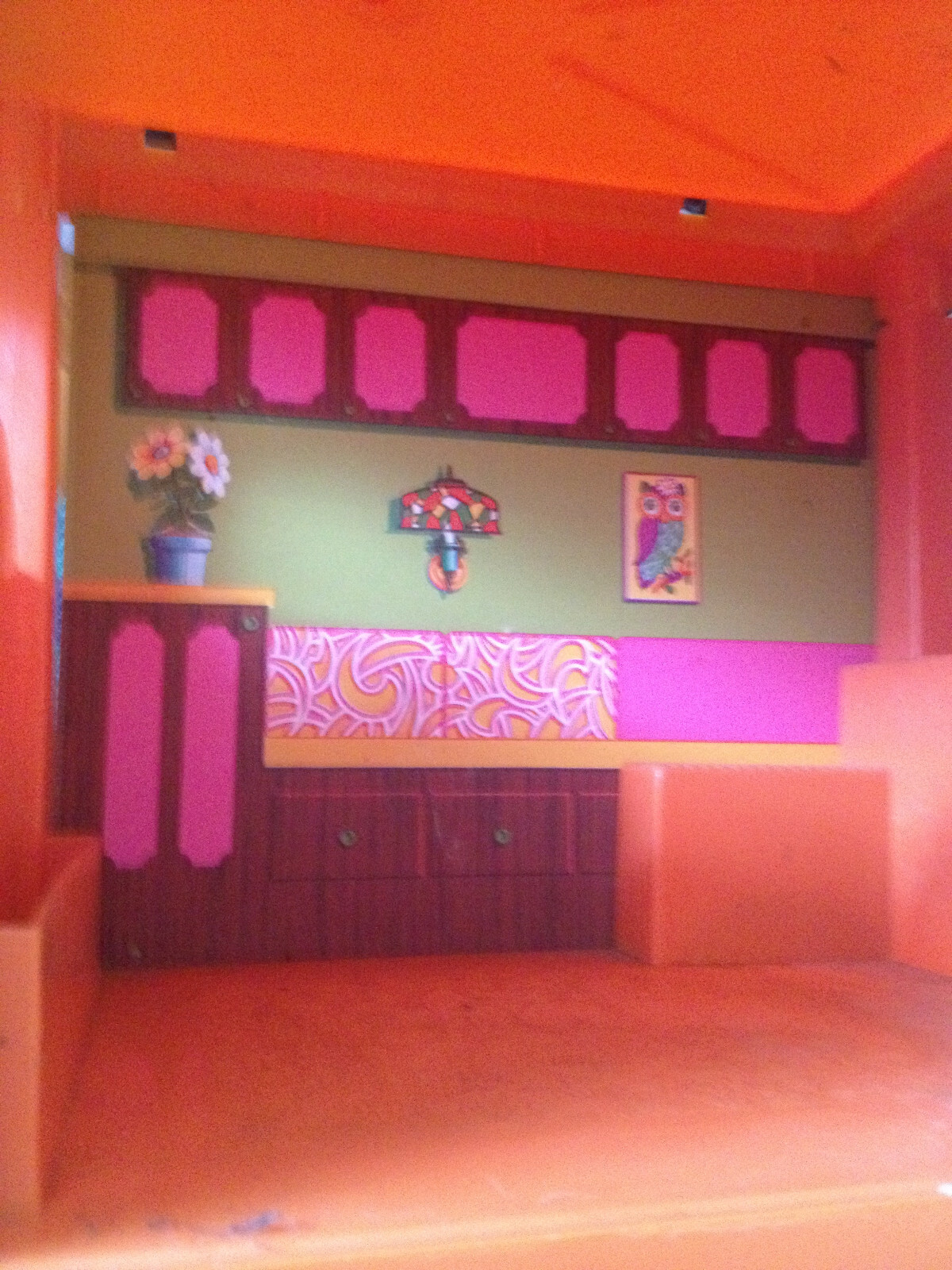 Barbie Mattel Country Camper Van Bus RV 1971 Vintage