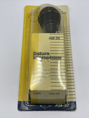 Labtec AM-22 Hand Held Microphone 600 Ohm 8 Foot Cord NOS