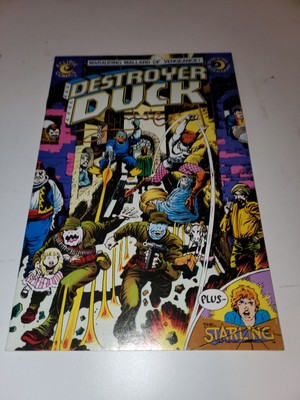 DESTROYER DUCK #4 1983 VF-/NM- JACK KIRBY