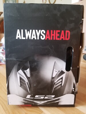 LS2 Helmets Valiant II Urban Commuter Matte Black FF900-1 Size Large Brand New