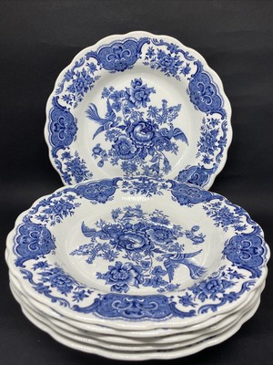 Ancienne Assiette plate - Faïence - Terre de fer - K & G - Luneville - Stalingrad - Rouge - Arts de la table