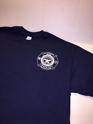 DOD Fire Rescue T-Shirt Sz Large