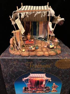 Fontanini Nativity Weaver s Shop 5  Scale #50221/Very Rare Disney Exclusive NIB