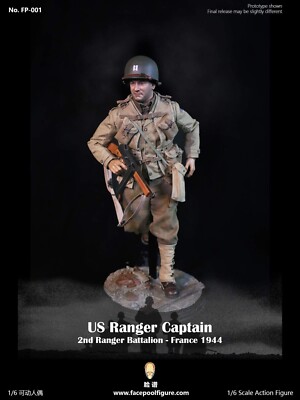 Facepool Saving Private Ryan Rangers Captain Miller 1/6 Figure - New