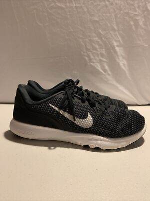 Nike Women's Flex Trainer Black Sneakers 898781-001 Sz US 8.5W [G3]