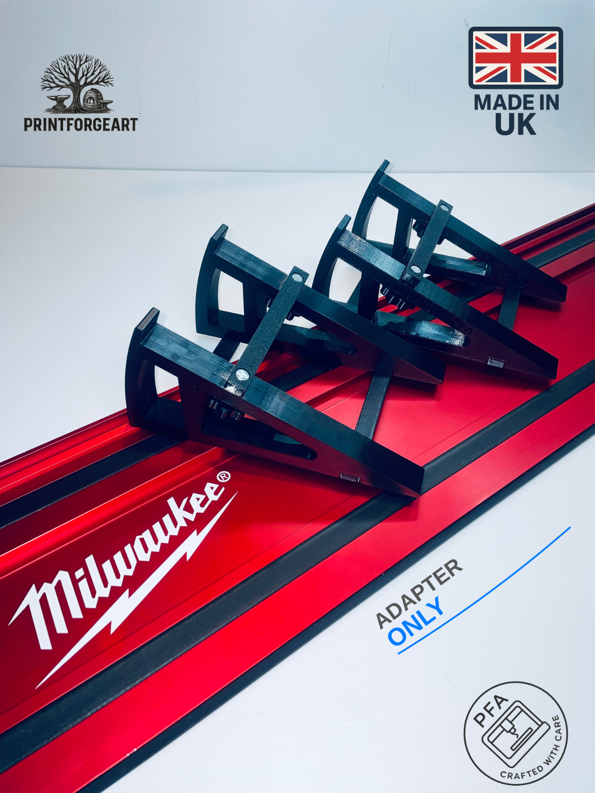 Angle Guide Rail Track Supports – 45°+ Cutting Jig Milwaukee Guide Rail Track