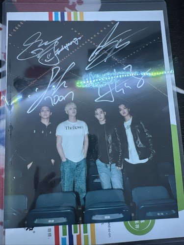TheRose 直筆サイン入りポスター THE ROSE Photo Poster 8*10 Autographs SIGNED K-POP